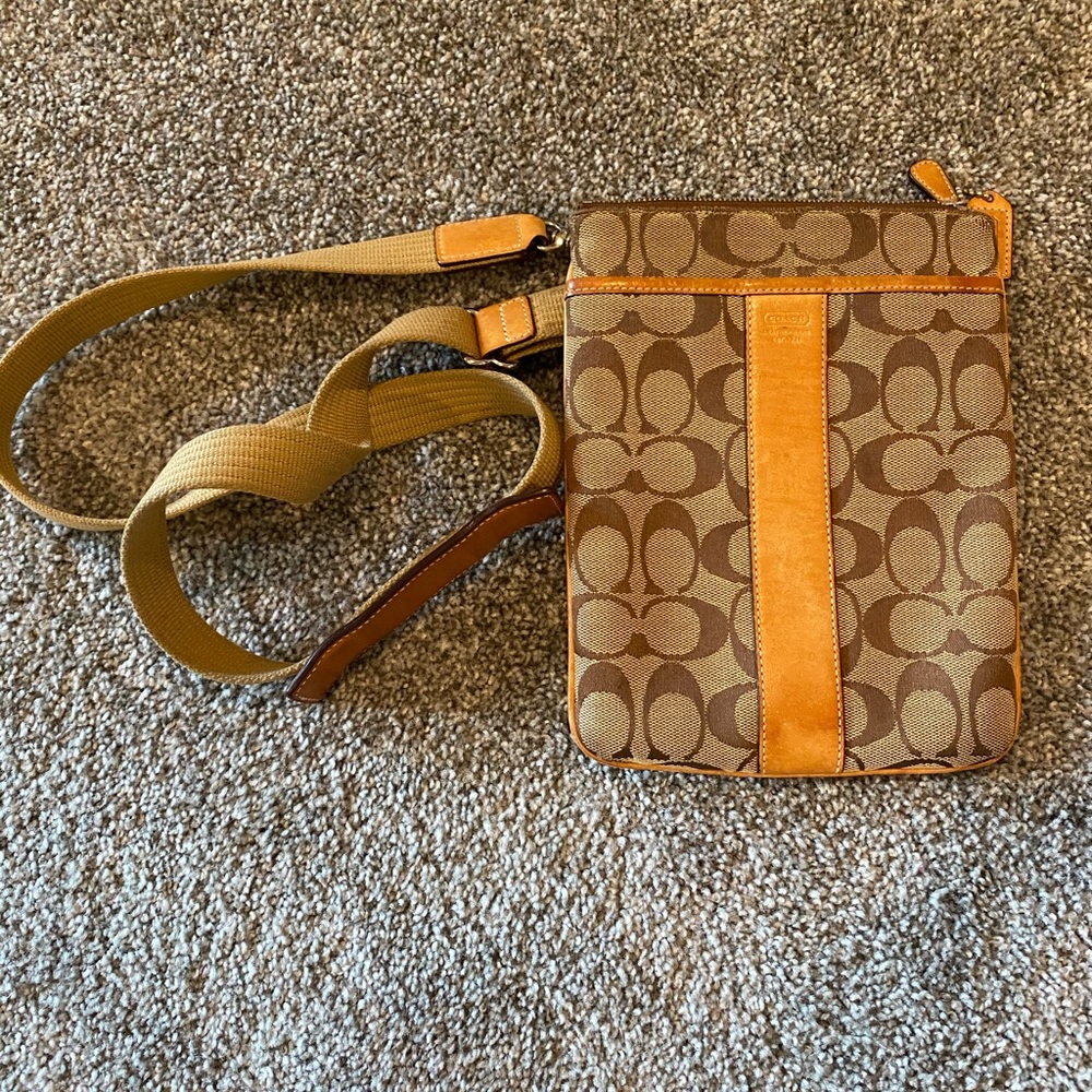 COACH Brown Crossbody